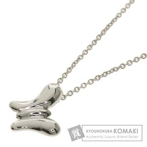 Tiffany Butterfly Motif Necklace Silver